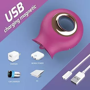 Adult Toys Rose Clitoral Vibrator, Tongue Licking Toy Vibrator with 9 Modes, Rechargeable & Waterproof Adult Sex Toys for Women Adult Toys Rose Clitoral Vibrator, Tongue Licking Toy Vibrator with 9 Modes, Rechargeable & Waterproof Adult Sex Toys for Women