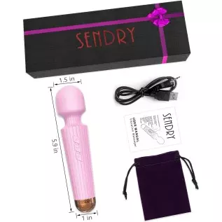 Female Vibrator, G-Spot & Sex Toy, 20 Modes & 8 Speeds, Quiet, Waterproof, USB Rechargeable Vibrator Wand, Hand-Held Cordless Se Female Vibrator, G-Spot & Sex Toy, 20 Modes & 8 Speeds, Quiet, Waterproof, USB Rechargeable Vibrator Wand, Hand-Held Cordless Se