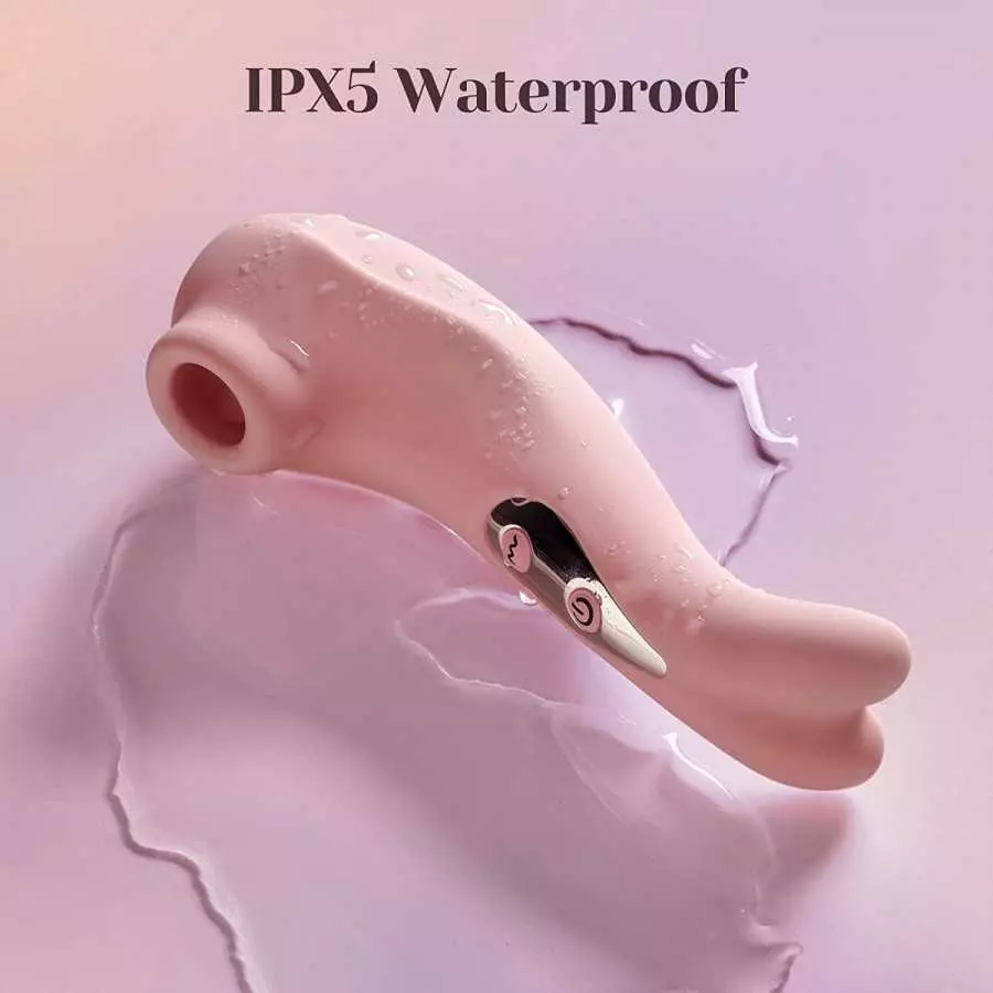 Tracy's Dog Clitoral Sucking Vibrator for Clit Nipple Stimulation with 10 Suction Modes, Adult Oral Sex Toys for Women Couples (