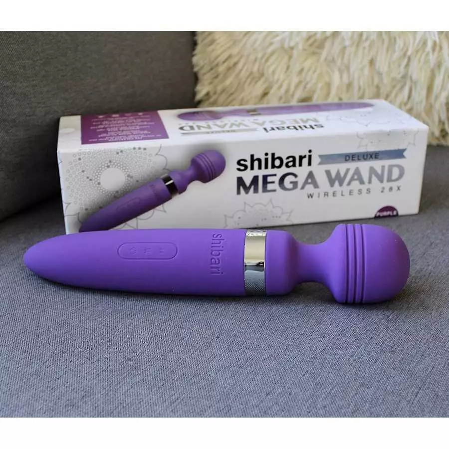 Shibari Mini Halo Plus, Massage Wand Vibrator, Clitoral Stimulator, Wireless Sextoy, Quiet & Waterproof, Powerful Personal Clito