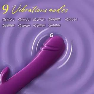 Sucking Sex Toys 3 in1 Adult Toys Rabbit Vibrator with 9 Sucking & 6 Licking & 9 Vibrating Modes Dildo, G Spot Vibrator Nipple C Sucking Sex Toys 3 in1 Adult Toys Rabbit Vibrator with 9 Sucking & 6 Licking & 9 Vibrating Modes Dildo, G Spot Vibrator Nipple C