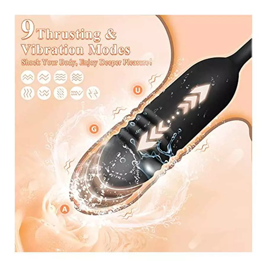 Rose Sex Toys for Women – Rose Toy, Rose Sex Stimulator for Women with 18 Sucking Thrusting Dildo G Spot Vibrator Clitoral Stimu