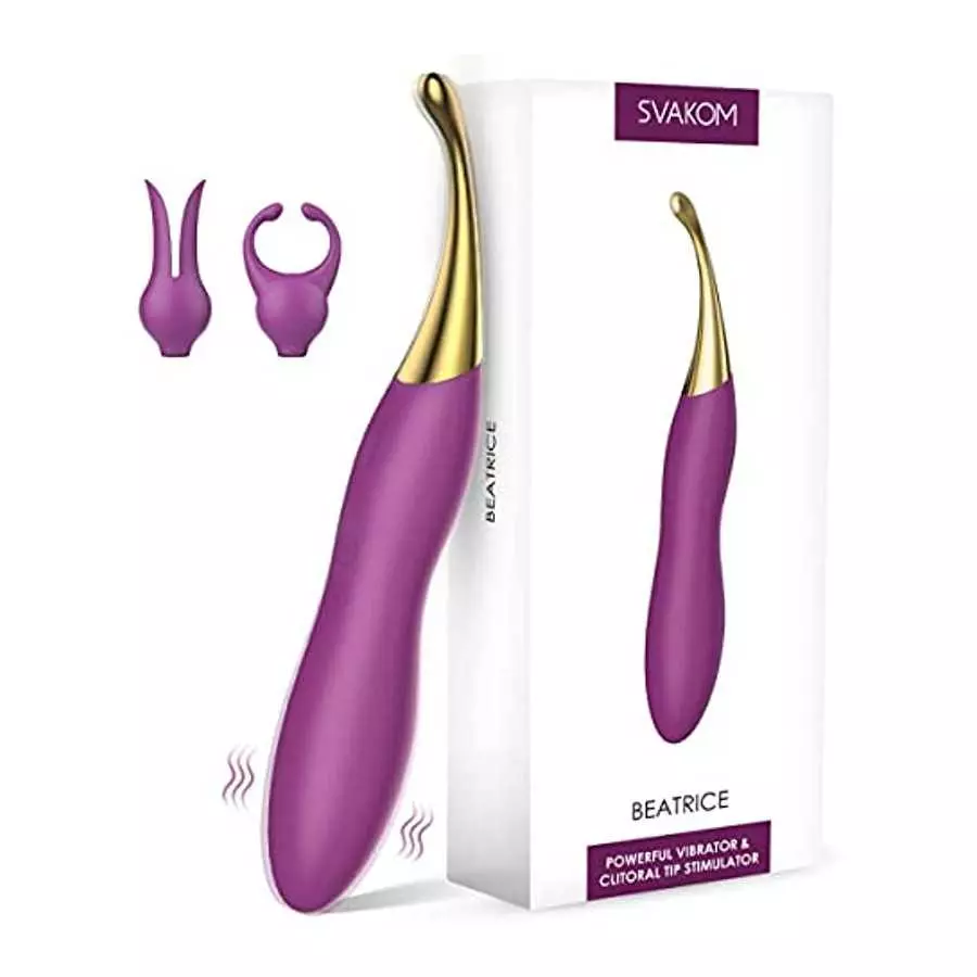 Clitoral Vibrator Sex Toys for Women - SVAKOM Female Squirting Vibrators Clit G-Spot Dildo Nipple Stimulator- High Frequency Per Clitoral Vibrator Sex Toys for Women - SVAKOM Female Squirting Vibrators Clit G-Spot Dildo Nipple Stimulator- High Frequency Per