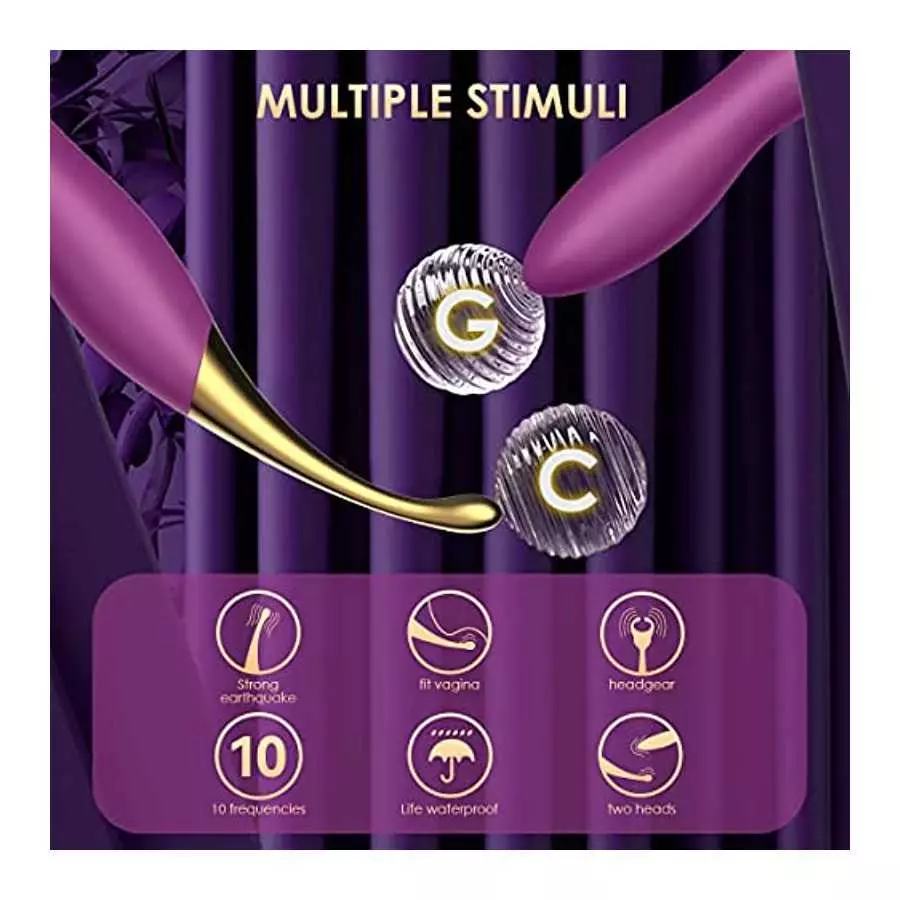 Clitoral Vibrator Sex Toys for Women - SVAKOM Female Squirting Vibrators Clit G-Spot Dildo Nipple Stimulator- High Frequency Per