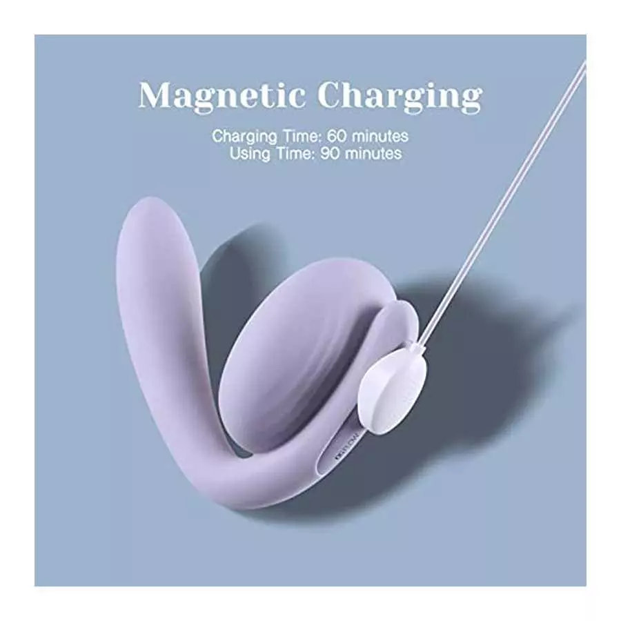 Tracy's Dog Bendable Clitoral Sucking Vibrator for Clit G Spot Stimulation with 10 Suction and Vibration Patterns, Vibrating Mas