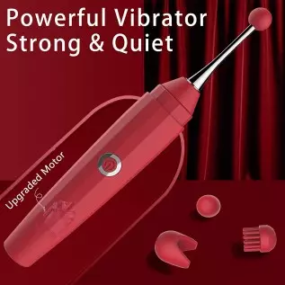 Clitoralis Stimulator for Women, High-Frequency G Spot Clit Vibrator, Rechargeable Clitoral Vibrator with 10 Vibration Modes Pow Clitoralis Stimulator for Women, High-Frequency G Spot Clit Vibrator, Rechargeable Clitoral Vibrator with 10 Vibration Modes Pow