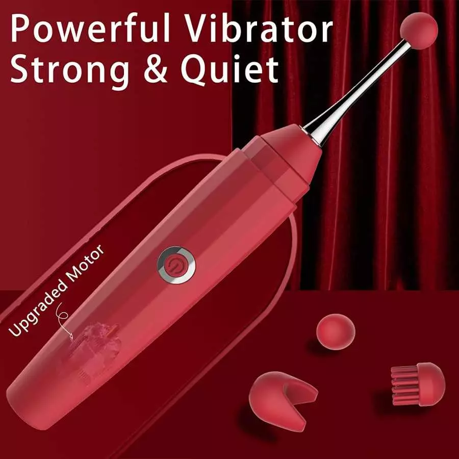 Clitoralis Stimulator for Women, High-Frequency G Spot Clit Vibrator, Rechargeable Clitoral Vibrator with 10 Vibration Modes Pow