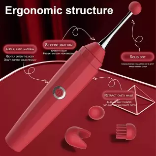 Clitoralis Stimulator for Women, High-Frequency G Spot Clit Vibrator, Rechargeable Clitoral Vibrator with 10 Vibration Modes Pow Clitoralis Stimulator for Women, High-Frequency G Spot Clit Vibrator, Rechargeable Clitoral Vibrator with 10 Vibration Modes Pow