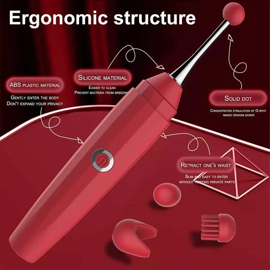 Clitoralis Stimulator for Women, High-Frequency G Spot Clit Vibrator, Rechargeable Clitoral Vibrator with 10 Vibration Modes Pow