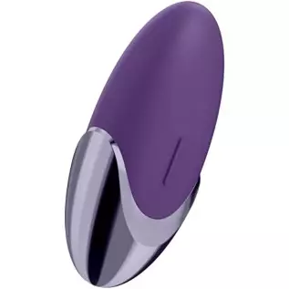 Satisfyer Purple Pleasure Lay-On Vibrator - Powerful Vibrating Clitoral Stimulator, Personal Massager for Stimulation of Clitori