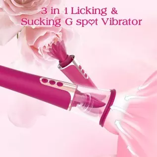 Clitoral Licking Sucking Toy G spot Vibrator, Healexcer Tongue Oral Vibrating Adult Sex Toys for Women Pleasure with a Suction C Clitoral Licking Sucking Toy G spot Vibrator, Healexcer Tongue Oral Vibrating Adult Sex Toys for Women Pleasure with a Suction C
