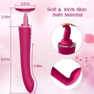 Clitoral Licking Sucking Toy G spot Vibrator, Healexcer Tongue Oral Vibrating Adult Sex Toys for Women Pleasure with a Suction C Clitoral Licking Sucking Toy G spot Vibrator, Healexcer Tongue Oral Vibrating Adult Sex Toys for Women Pleasure with a Suction C