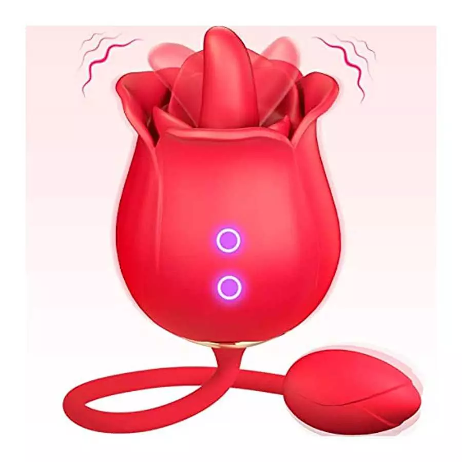 Rose Sex Toy Vibrator for Woman - Vibrators Adult Sex Toys for Women Tongue Licking G Spot Vibrator, Dildo Vibrator Stimulator 2 Rose Sex Toy Vibrator for Woman - Vibrators Adult Sex Toys for Women Tongue Licking G Spot Vibrator, Dildo Vibrator Stimulator 2
