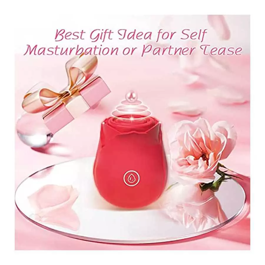 2023 Newly Rose Sex Toy Vibrator Stimulator for Women, MYCREATMO Pulsating Rose Adult Women Couples Sex Toys Vibrators with 7 Mo