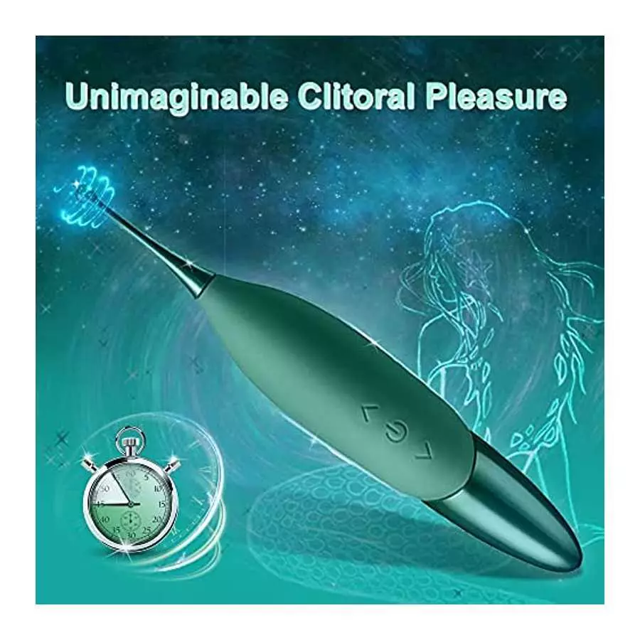 High-Frequency Clitoris Vibrator Adult Women Sex Toys, Aumood Powerful Female Vibrating Sex Toy Clitoral Stimulator G spot Vibra
