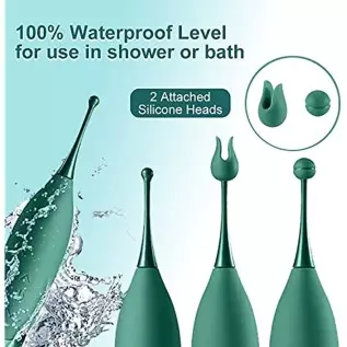 High-Frequency Clitoris Vibrator Adult Women Sex Toys, Aumood Powerful Female Vibrating Sex Toy Clitoral Stimulator G spot Vibra