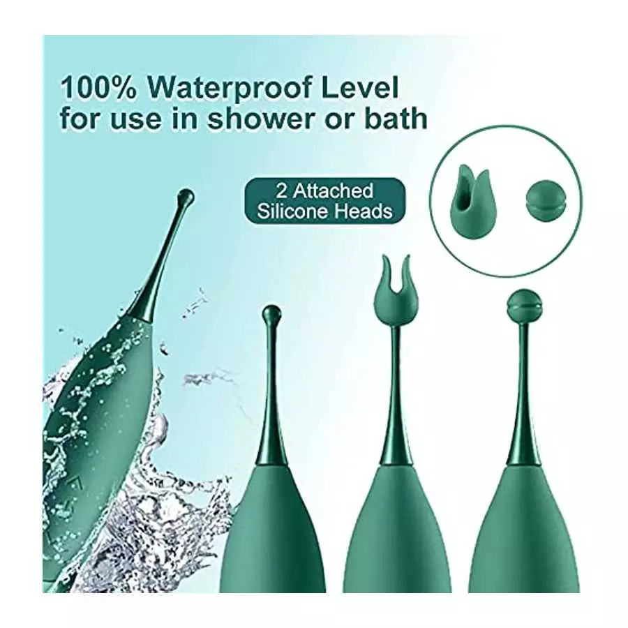 High-Frequency Clitoris Vibrator Adult Women Sex Toys, Aumood Powerful Female Vibrating Sex Toy Clitoral Stimulator G spot Vibra