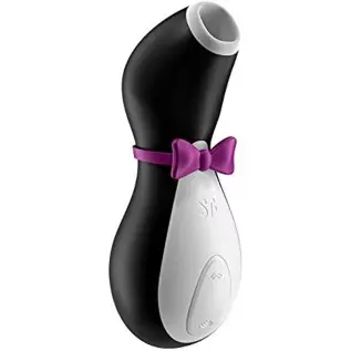 Satisfyer Penguin Air-Pulse Clitoris Stimulator - Non-Contact Clitoral Sucking Pressure-Wave Technology, Waterproof, Rechargeabl