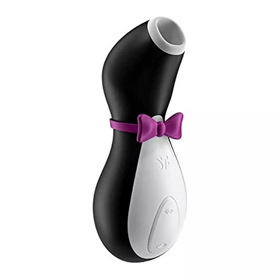 Satisfyer Penguin Air-Pulse Clitoris Stimulator - Non-Contact Clitoral Sucking Pressure-Wave Technology, Waterproof, Rechargeabl Satisfyer Penguin Air-Pulse Clitoris Stimulator - Non-Contact Clitoral Sucking Pressure-Wave Technology, Waterproof, Rechargeabl