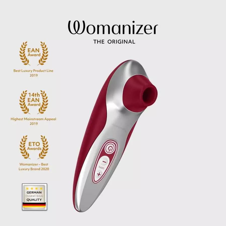 Womanizer Pro 40 Clitoral Sucking Toy 6 Intensity Level Clitoris Suction Massager Clit Sucking Vibrator Sex Toy for Women, Magen