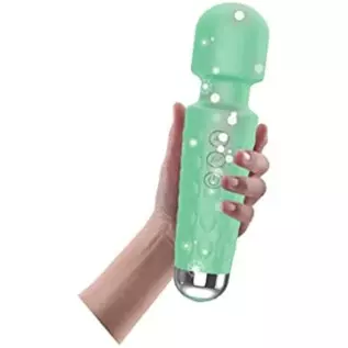 Adiliugan Rechargeable Personal Wand Massager （Green