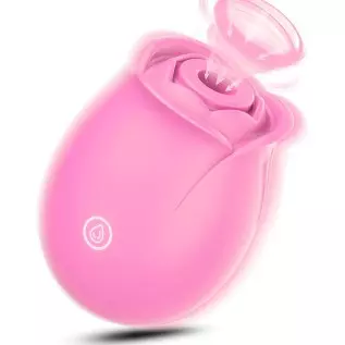 Rose Sex Toy for Women Vibrator-Adult Sucking Sex Stimulator for Women with 9 Suction, G Spot Dildo Vibrator for Clitoral Nipple