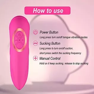 Clitoral Sucking Vibrator Sex Toys - Adult Sex Toys with 8 Sucking & 5 Licking VibrationsToys for Womens Sex Pleasure, G-spot Ni Clitoral Sucking Vibrator Sex Toys - Adult Sex Toys with 8 Sucking & 5 Licking VibrationsToys for Womens Sex Pleasure, G-spot Ni
