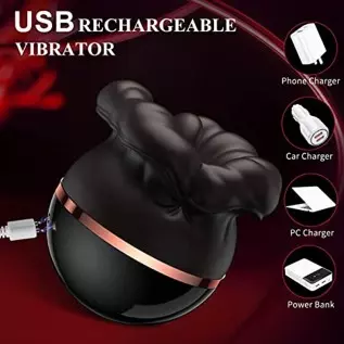 Rose Sex Toy for Woman, 2 in 1 Suction Licking Vibrator, Clitoral Stimulator Tongue Toy with 8 Modes, Female Nipple Clitoral Lic Rose Sex Toy for Woman, 2 in 1 Suction Licking Vibrator, Clitoral Stimulator Tongue Toy with 8 Modes, Female Nipple Clitoral Lic