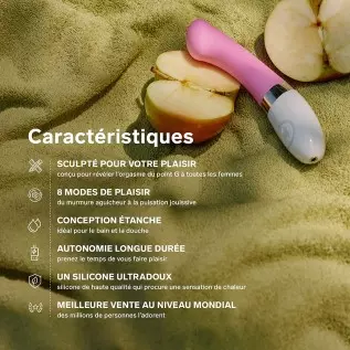 LELO GIGI 2 Personal Massager, G Spot Vibrator for Women, Powerful G Spot Toy, and Silent Vibrator, Massager Curved for Mind Blo LELO GIGI 2 Personal Massager, G Spot Vibrator for Women, Powerful G Spot Toy, and Silent Vibrator, Massager Curved for Mind Blo