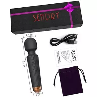 Mini Vibrator Cordless, Sex Toys with 160 Vibration Modes, G Spot Vibrators, Clit Vibrator, Personal Wand Massager, Dildo, Recha