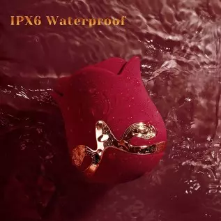 Tracy's Dog Rose Sucking Vibrator for Clit Nipple Stimulation, Adult Oral Sex Toys Stimulator for Women and Couple with 10 Sucti Tracy's Dog Rose Sucking Vibrator for Clit Nipple Stimulation, Adult Oral Sex Toys Stimulator for Women and Couple with 10 Sucti