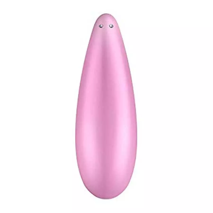 Satisfyer Curvy 3+ Air-Pulse Clitoris Stimulating Vibrator with App Control - Clitoral Sucking Pressure-Wave Technology & Vibrat