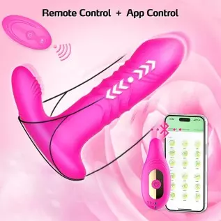 Wearable Panty Vibrator with App & Remote Control Butterfly Vibrator for Women Pleasure,Rechargeable Clitoral G Spot Stimulator Wearable Panty Vibrator with App & Remote Control Butterfly Vibrator for Women Pleasure,Rechargeable Clitoral G Spot Stimulator