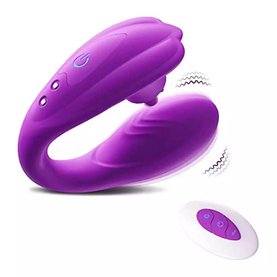 Remote Control Vibrator for Couples with 10 Tongue Licking and Vibration Modes,Female Clitoral G Spot Stimulator,Vibrating Sex T Remote Control Vibrator for Couples with 10 Tongue Licking and Vibration Modes,Female Clitoral G Spot Stimulator,Vibrating Sex T