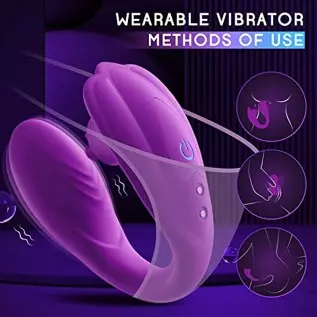Remote Control Vibrator for Couples with 10 Tongue Licking and Vibration Modes,Female Clitoral G Spot Stimulator,Vibrating Sex T Remote Control Vibrator for Couples with 10 Tongue Licking and Vibration Modes,Female Clitoral G Spot Stimulator,Vibrating Sex T
