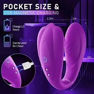 Remote Control Vibrator for Couples with 10 Tongue Licking and Vibration Modes,Female Clitoral G Spot Stimulator,Vibrating Sex T Remote Control Vibrator for Couples with 10 Tongue Licking and Vibration Modes,Female Clitoral G Spot Stimulator,Vibrating Sex T