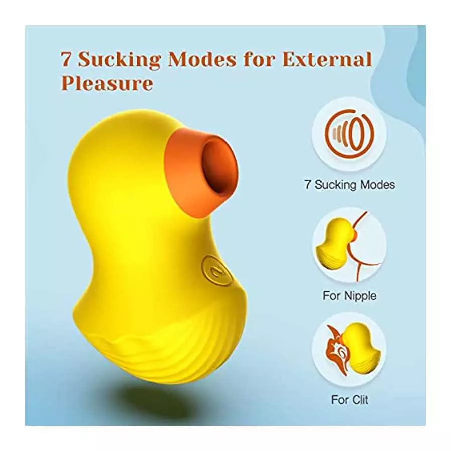 Tracy's Dog Clitoral Sucking Vibrator for Clit Nipple Stimulation, Clitoris Stimulator with 7 Modes, Adult Oral Sex Toys for Wom