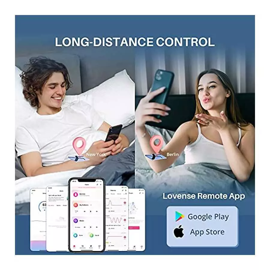 LOVENSE Domi 2 Wand Massager for Women/Men, Classic Vibrator Wand, Powerful & Quiet Stimulator with Dual Rotating Head, Bluetoot