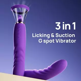 Kstasn Clitoral Licking SuctionToy G spot Vibrator - Tongue Oral Vibrating Adult Sex Toys for Women Pleasure with a Suction Cup Kstasn Clitoral Licking SuctionToy G spot Vibrator - Tongue Oral Vibrating Adult Sex Toys for Women Pleasure with a Suction Cup