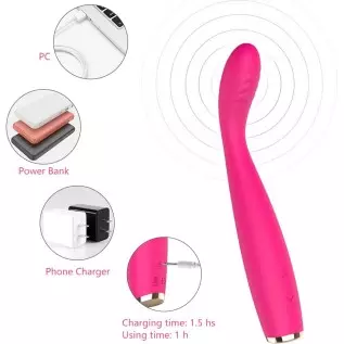 Adorime Rose Vibrator, High-Frequency G Spot Clitoris Vibrator with 5 Speeds & 10 Modes Powerful Clitoral Stimulator, Vibrating Adorime Rose Vibrator, High-Frequency G Spot Clitoris Vibrator with 5 Speeds & 10 Modes Powerful Clitoral Stimulator, Vibrating