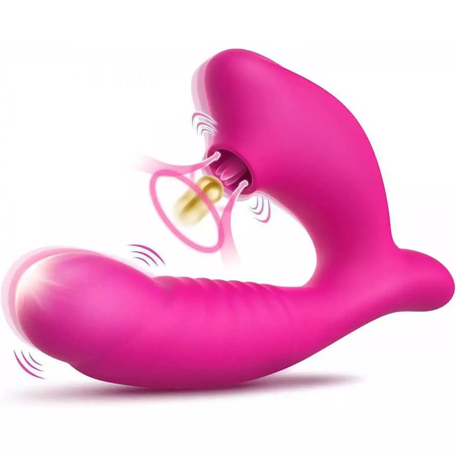 Vibrator Women Sex Toys - 5 Licking & 10 Vibrating Modes G Spot Vibrator Adult Toy, Thrusting Vibrator Dildo Clitoral Stimulator Vibrator Women Sex Toys - 5 Licking & 10 Vibrating Modes G Spot Vibrator Adult Toy, Thrusting Vibrator Dildo Clitoral Stimulator