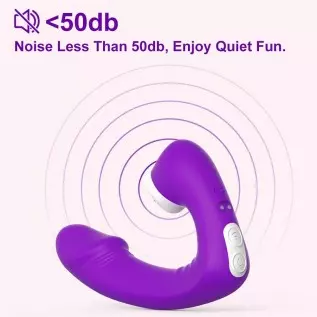 Adorime Vibrating G-spot Clitoris Licking Vibrator - Realistic Dildo Clitoral Vaginal Stimulator Adult Toys with 3 Licking & 9 V Adorime Vibrating G-spot Clitoris Licking Vibrator - Realistic Dildo Clitoral Vaginal Stimulator Adult Toys with 3 Licking & 9 V