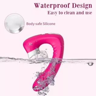 Adorime Vibrating G-spot Clitoris Licking Vibrator - Realistic Dildo Clitoral Vaginal Stimulator Adult Toys with 3 Licking & 9 V Adorime Vibrating G-spot Clitoris Licking Vibrator - Realistic Dildo Clitoral Vaginal Stimulator Adult Toys with 3 Licking & 9 V