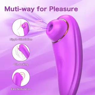 Clitoral Sucking Vibrator Toy,Clit Stimulator with 9 Suction 3 Intensity Modes Adult Dildo Sex Toys & Games for Women Nipple Ple