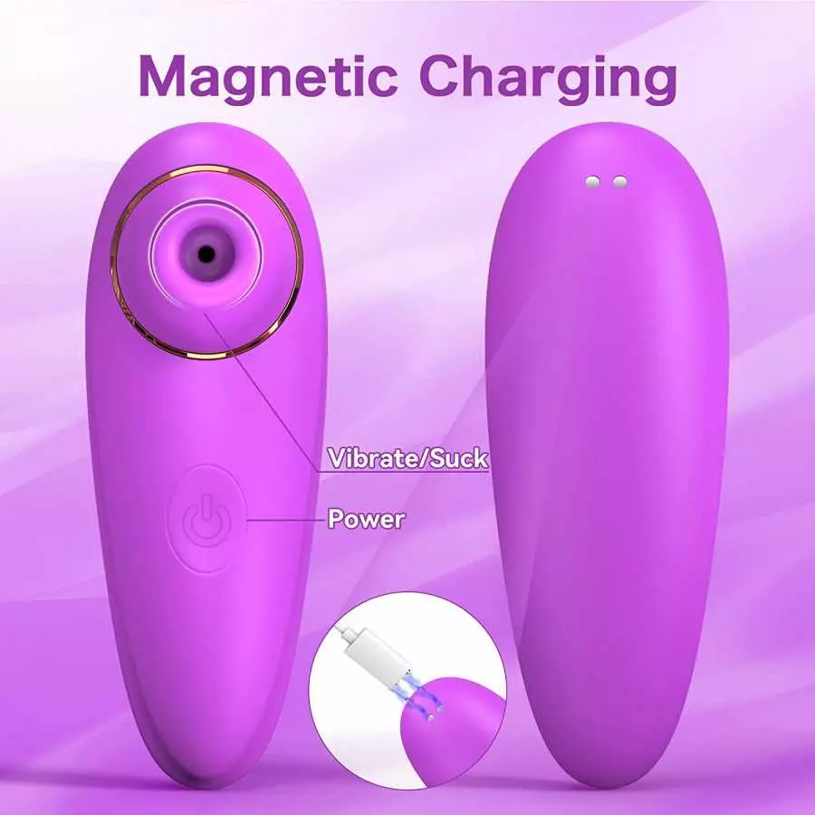 Clitoral Sucking Vibrator Toy,Clit Stimulator with 9 Suction 3 Intensity Modes Adult Dildo Sex Toys & Games for Women Nipple Ple