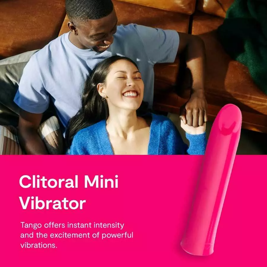 We-Vibe Tango Bullet Vibrator for Women - Vibrating Sex Toy for Her - Mini Clitoral Stimulator Massager with 8 Vibration Modes -