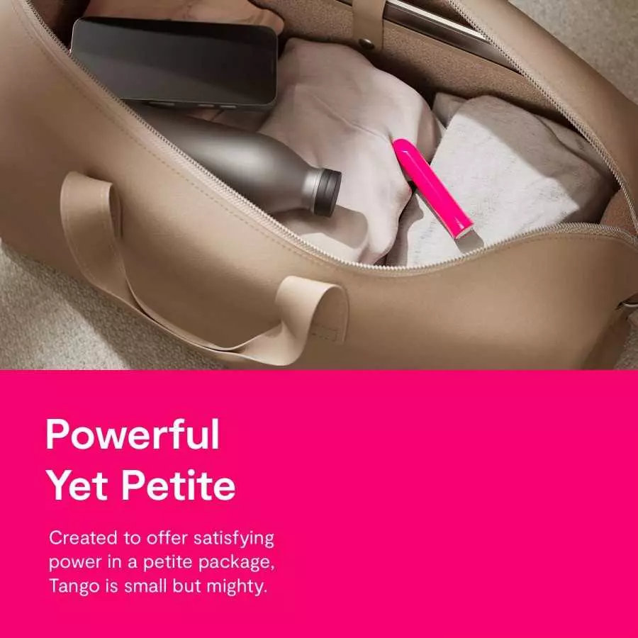 We-Vibe Tango Bullet Vibrator for Women - Vibrating Sex Toy for Her - Mini Clitoral Stimulator Massager with 8 Vibration Modes -