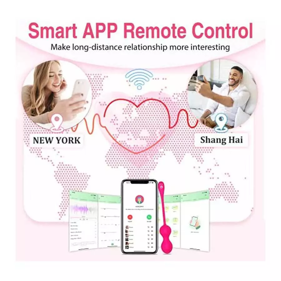 Bullet Vibrator - Vibrators Kegel Exercise Products for Women with 9 Vibrations APP Remote Control Adult Sex Toys for Women Plea