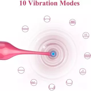 High-Frequency G Spot Clitoral Vibrator for Women - Adorime Super Powerful Mini Clitoris Stimulator with 10 Vibration Modes, Rec High-Frequency G Spot Clitoral Vibrator for Women - Adorime Super Powerful Mini Clitoris Stimulator with 10 Vibration Modes, Rec