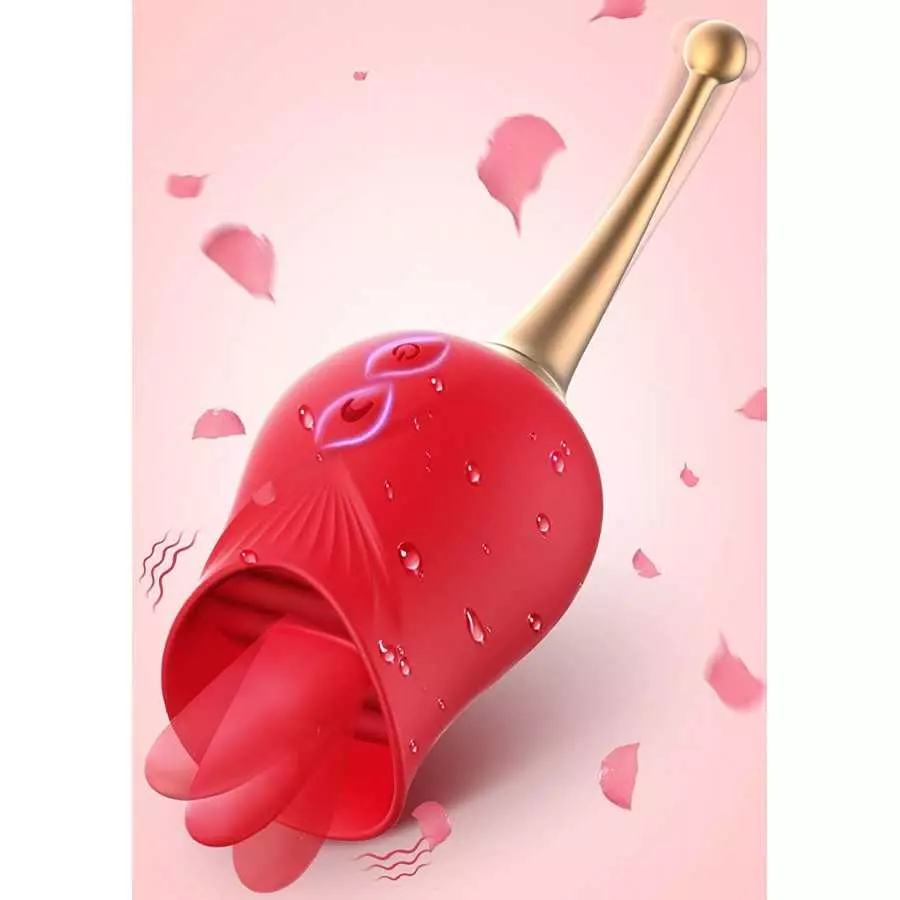 Rose Sex Stimulator for Women, EVYLEEN Rose Toy with 10 Thrusting & Vibration Modes, Rose Toy Vibrator for Women with Thrusting Rose Sex Stimulator for Women, EVYLEEN Rose Toy with 10 Thrusting & Vibration Modes, Rose Toy Vibrator for Women with Thrusting
